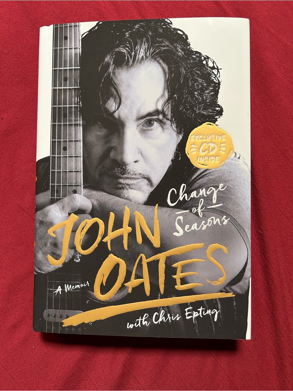 John Oates "Change of Seasons" Memoir - Autographed